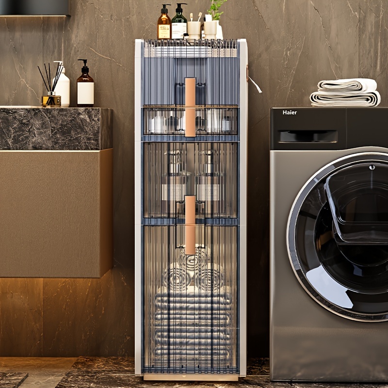 Fassale Luxury Bathroom Slim Storage Freestanding No Temu