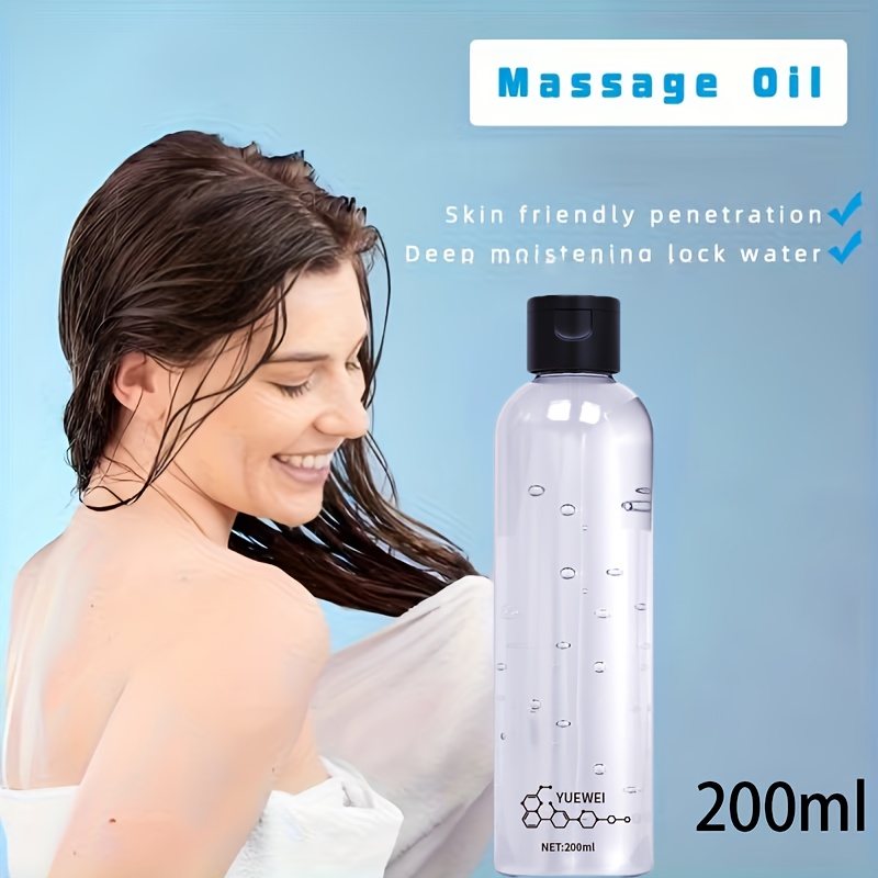 Massage Oil Large Capacity/Long-Lasting Moisture/Nourishes The Skin/Bids Farewell to Dryness/Gentle Formula/Non-Irritating/Suitable for All Skin Types