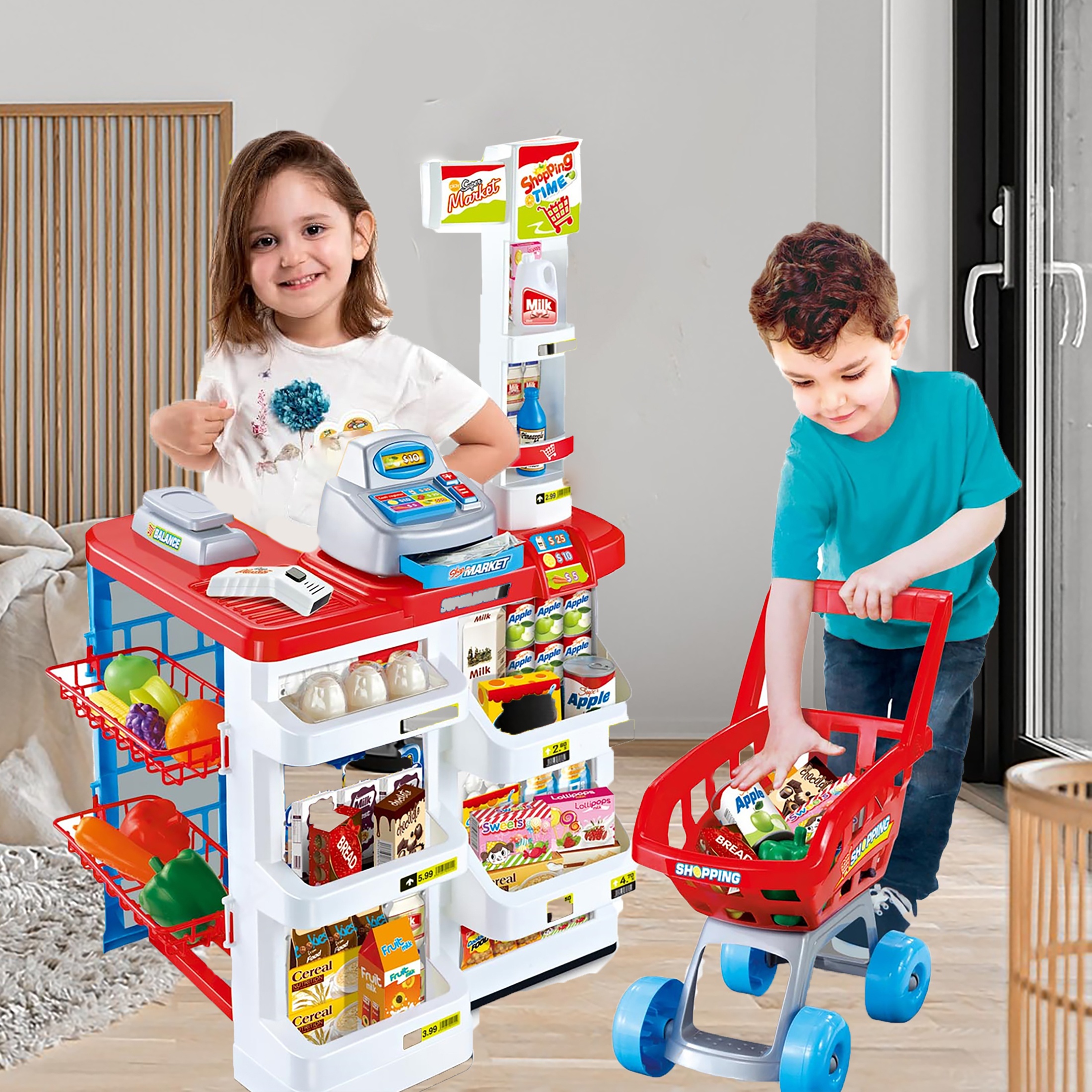 Supermarket Kids Play Items Online Buy Plastic New Toy Home