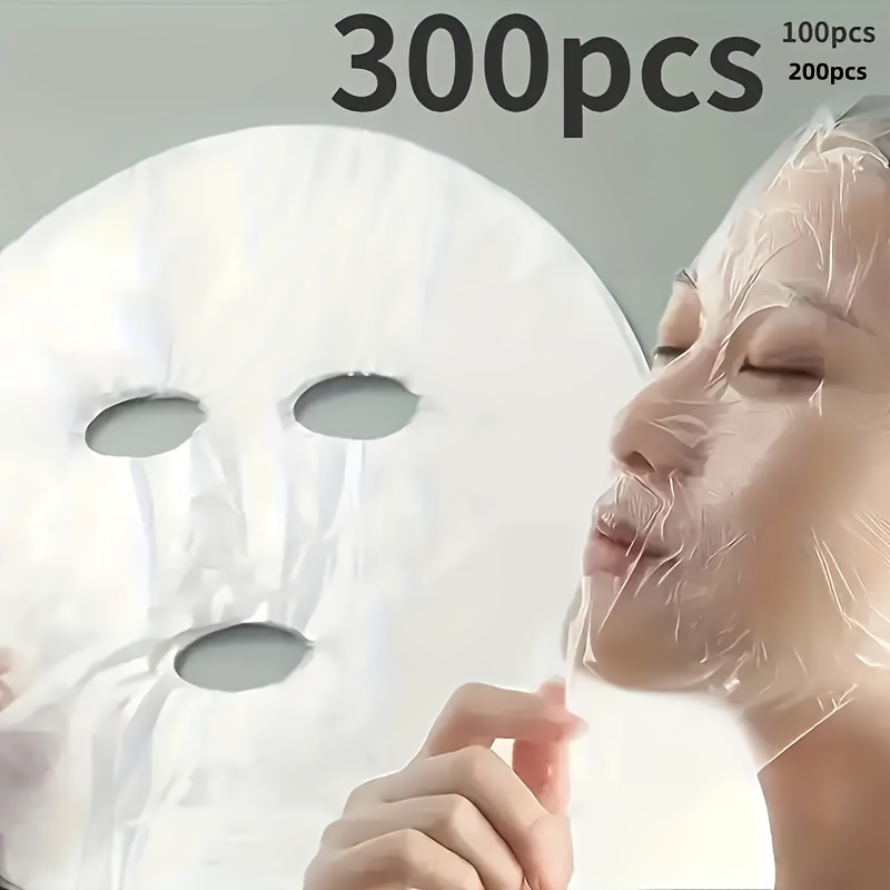 

300pcs Ultra-thin Facial Mask Sheets - Unscented Hydrating Moisturizing Masks For -quality Skincare At Home200/100pcs