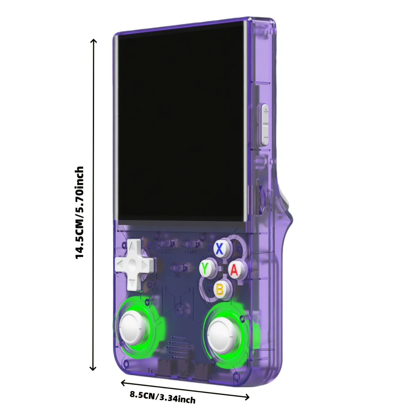 2025 Upgraded R36 Ultra Portable Handheld Game Console with 64GB/128GB Built-in Storage, 4-Inch IPS Full HD Screen, Dual Joysticks & 7-Color Options, Long Battery Life, Classic Entertainment Experience - Perfect Gift for Halloween & Christmas, Game Console for Android, Playful Design, Durable Construction