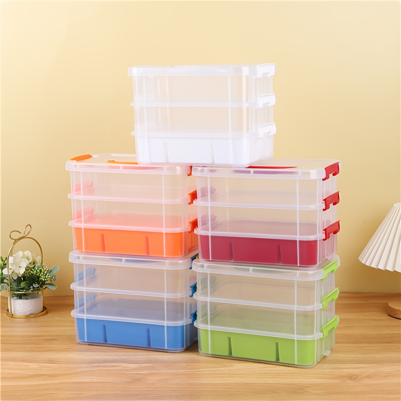Aufbewahrungsbehälter Mit Bambus-Deckel – 26 X 18 X 10 Cm – BPA-frei, Stapelbar – Für Küche, Bad, Büro