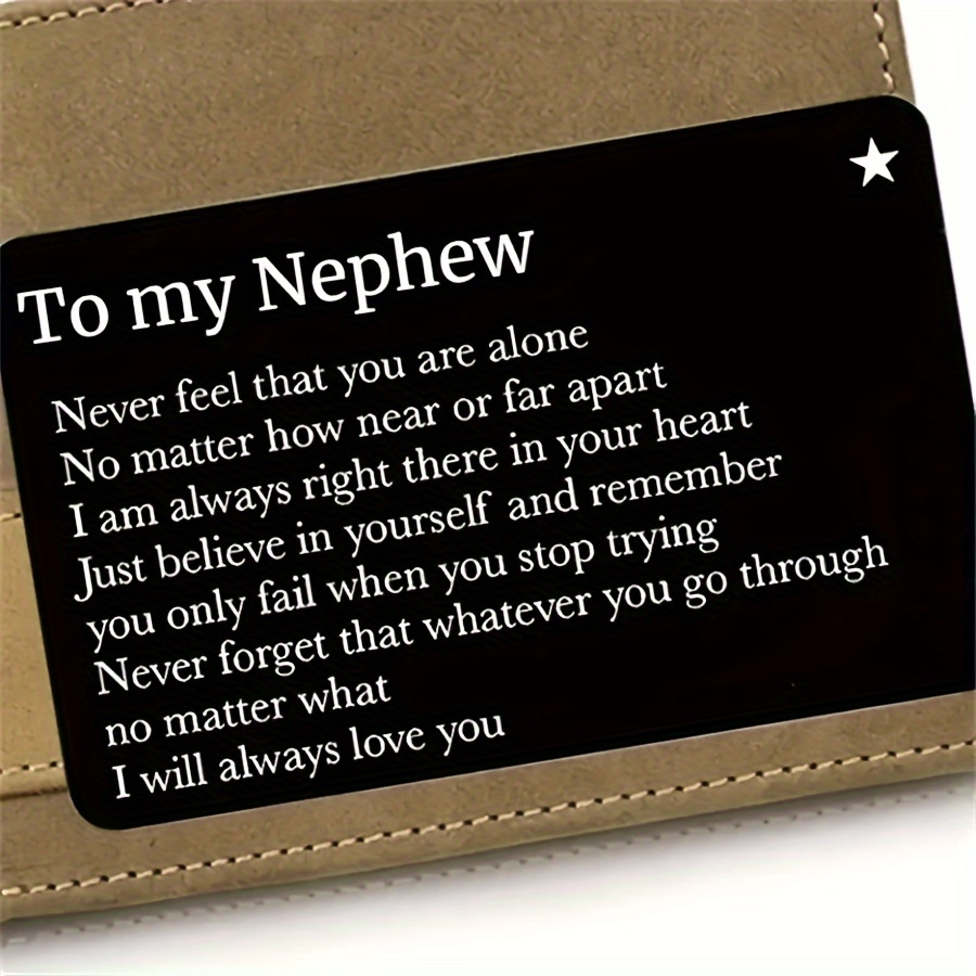 

1pc New Aluminum Alloy Wallet Lined Card, Birthday Gift For My