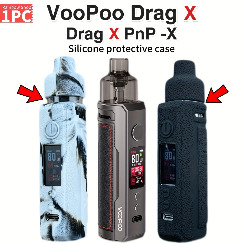 1pc silicone case for drag x/pnp-x, protective sleeve, anti-slip rubber  cover for drag x 60w - gift for new year, christmas, halloween, valentine's  day | High-quality & Affordable