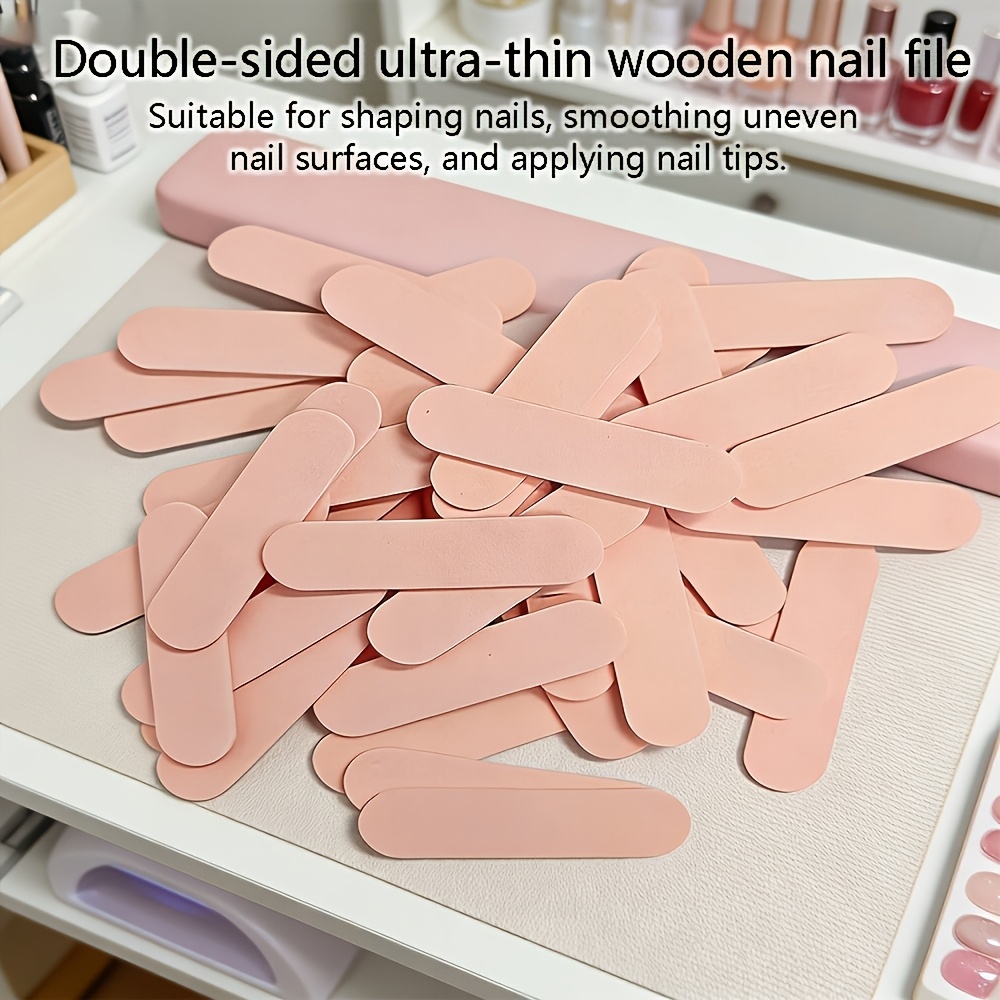 60pcs Mini Double-Sided Nail File Set