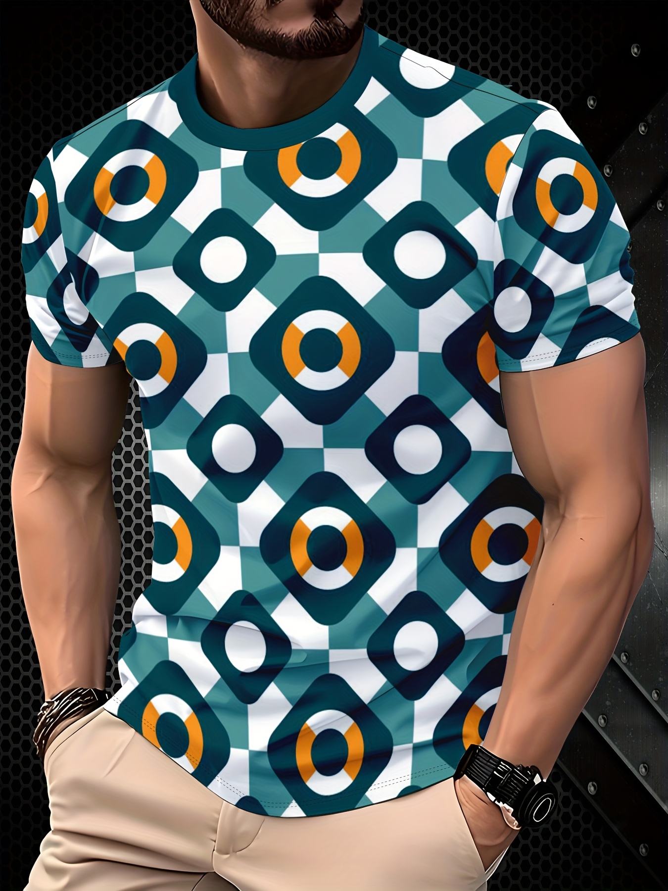 CHANYI Mannen 3D T-shirt Zomer 3D Afgedrukt Dier T Shirt O Hals