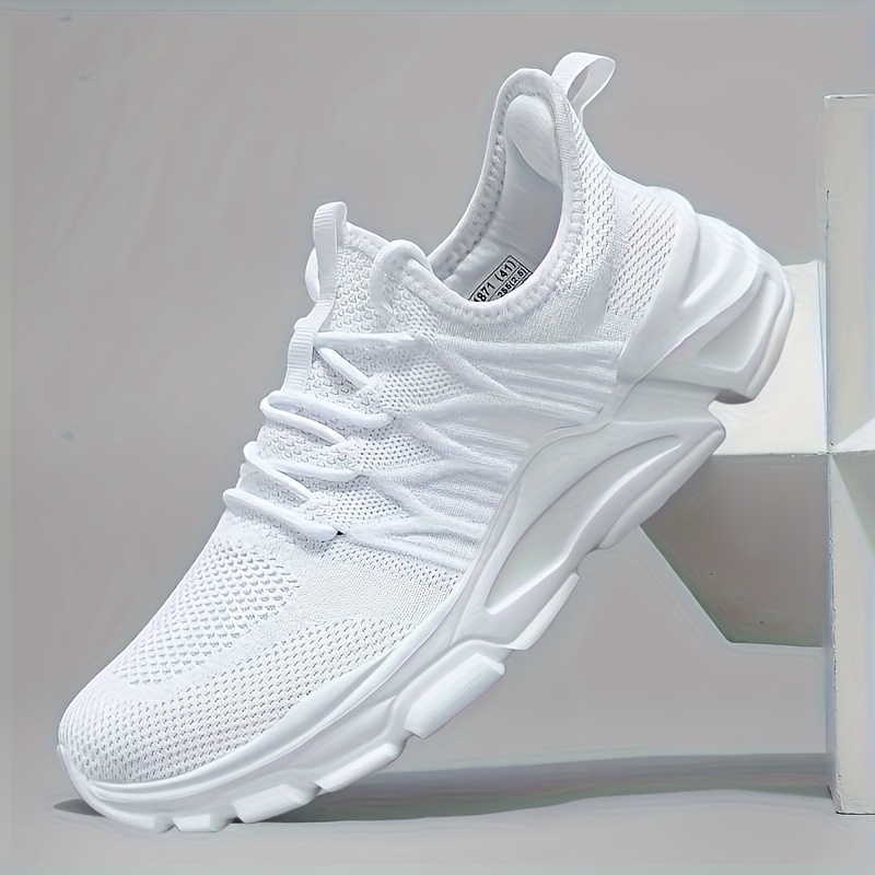 E-shop Atmungsaktive Herren Mesh Laufschuhe - Leichte, bequeme Freizeit-Sneakers mit weichem Stofffutter, EVA-Sohle und sicherem Schnürverschluss für