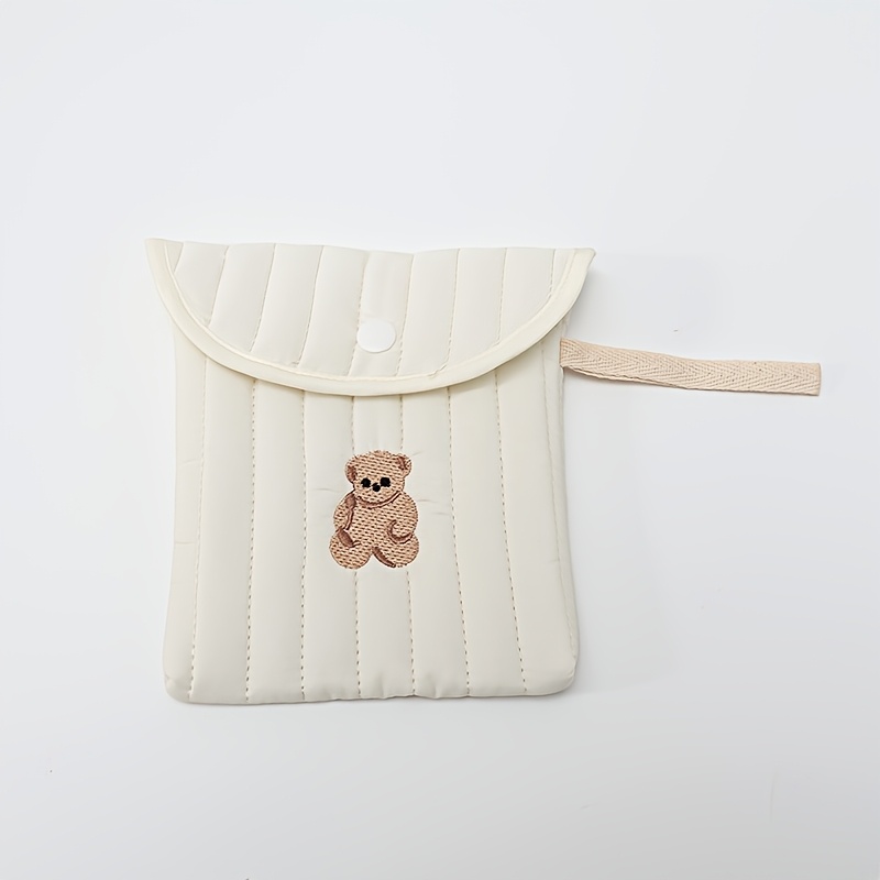 A Cute Sanitary Pad Pouch, Portable Mini Cosmetic Bag, Small Student Menstrual Pad Storage Pouch