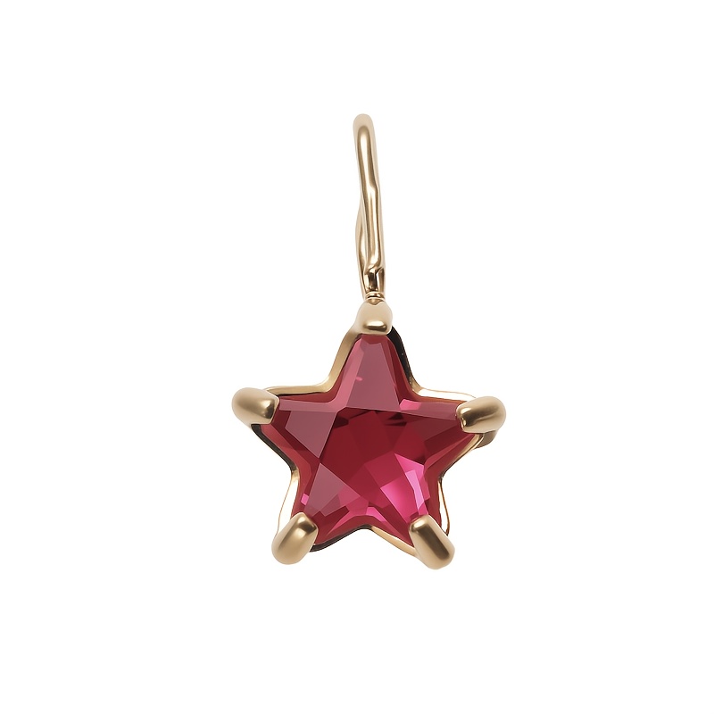 Star-Shaped Zirconia Pendant for Back-To-School Season