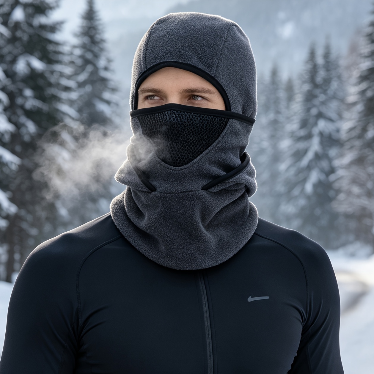 Winter Windproof Face Mask Hat with Neck Warmth and Ear Protection