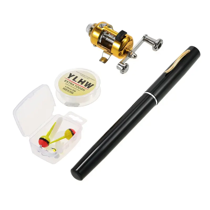 fishing rod reel combo set mini telescopic portable pocket - Temu fishing rod reel combo set mini telescopic portable pocket - Temu
