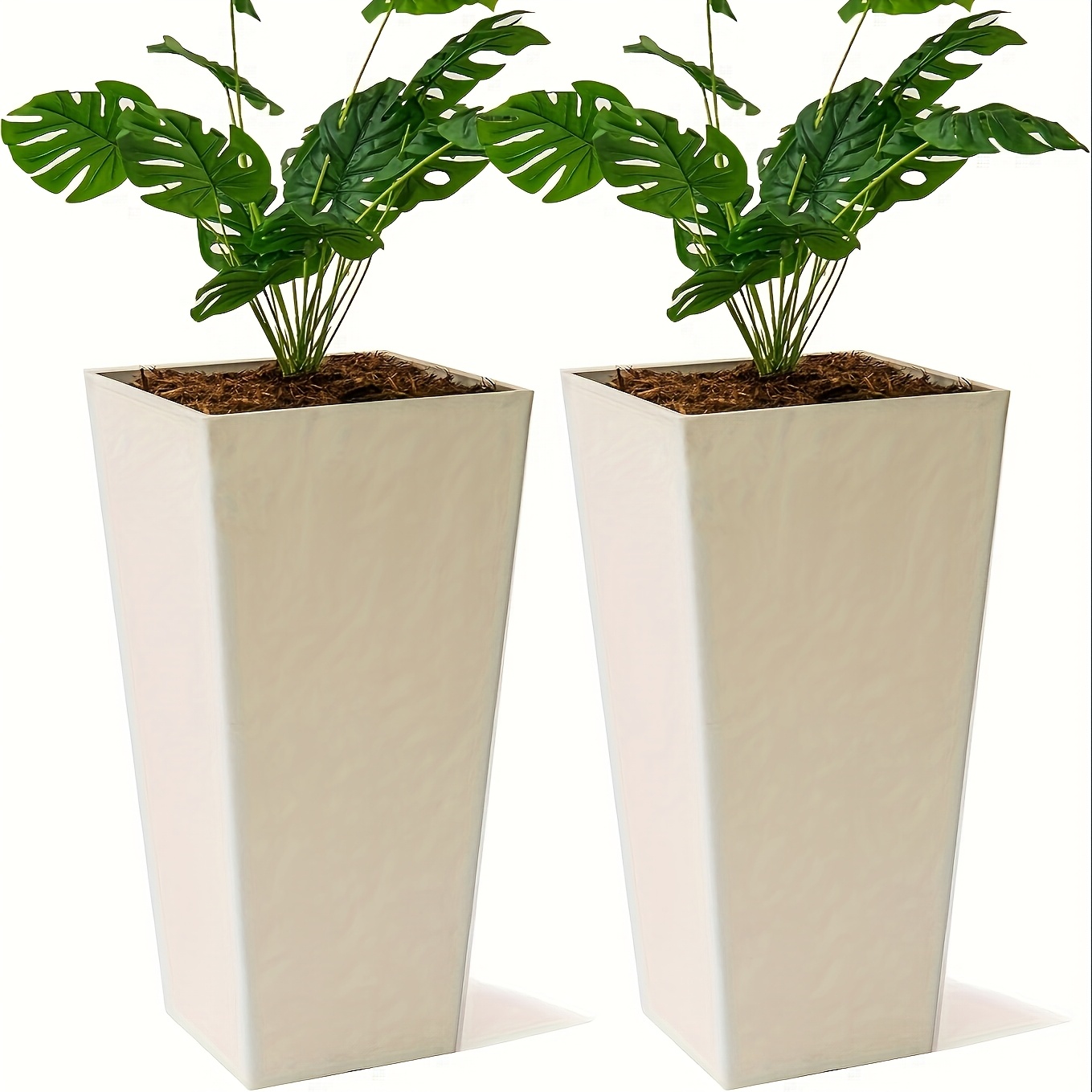 pot plant hangers Leather Plant Hanger Black main image 0