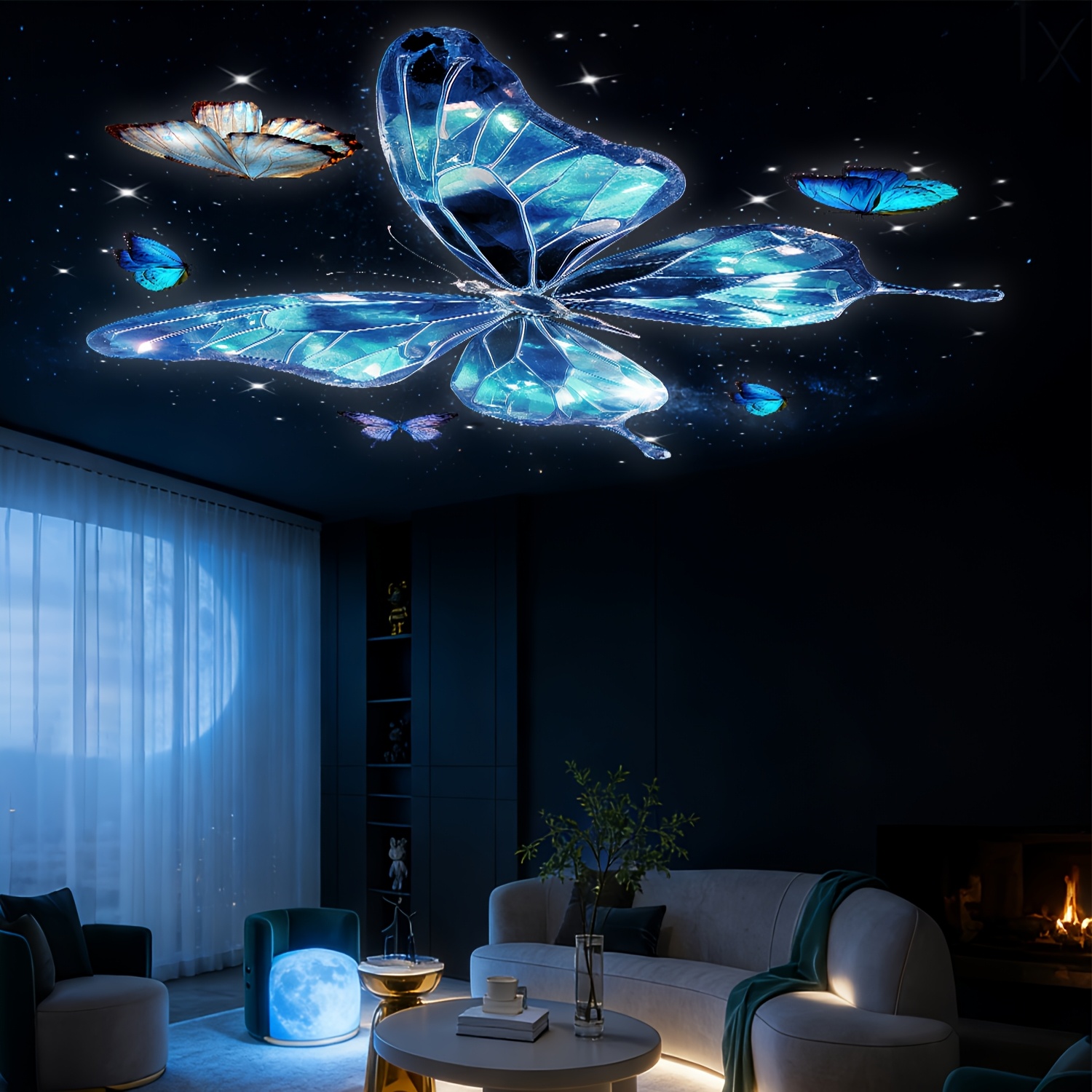 five interchangeable   pattern projection lights featuring eye friendly   light and usb power supply are perfect for   a   atmosphere for your bedroom or bedside   are     and home lighting fixtures Product details 4