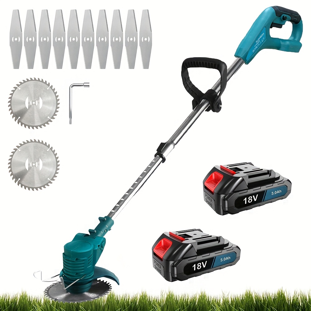 Lawn Mower Makita Cordless Strimmer With Battery And Charger