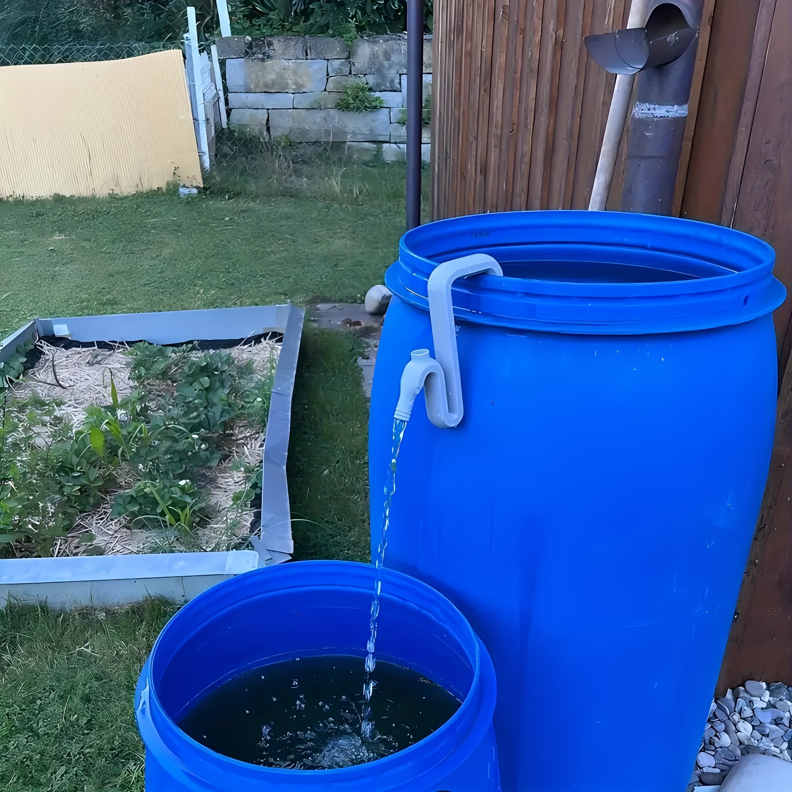 1pc Automatic Gravity Rainwater Overflow And Overflow Pipe System with Float Valve - Heavy-Duty Plastic Construction, Easy Automatic Drainage And Filling, Suitable for Aquariums, Swimming Pools, Water Tanks, Labor-Saving, Durable