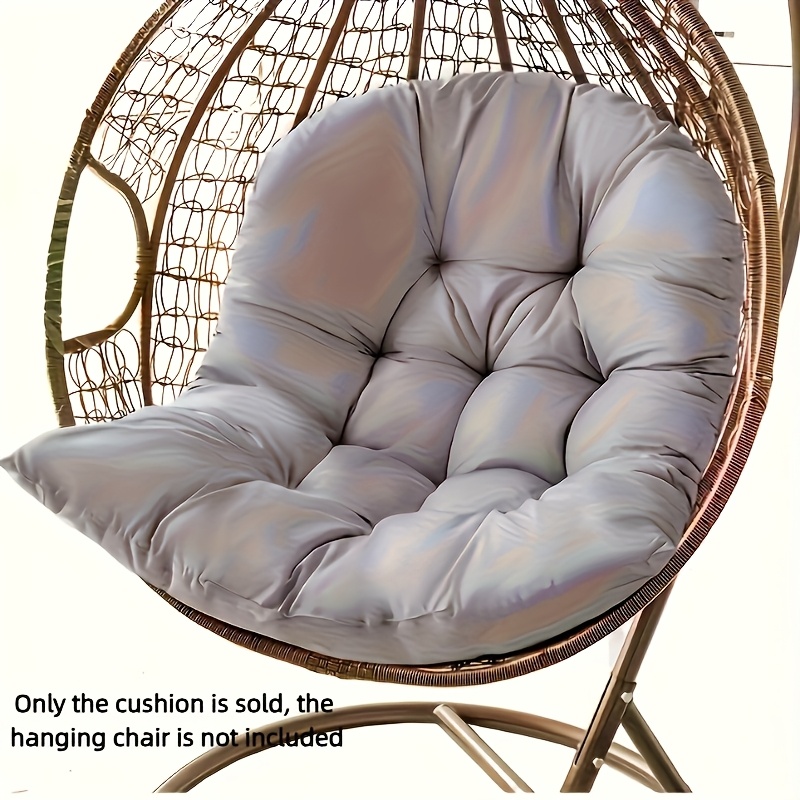 Handmade Bohemian Hanging Chair Cushion, Seat Pad, Polyester Cover - Non-Woven Fabric Weaving, Ideal for Indoor And Outdoor Use - Perfect for Decorating Patios, Balconies