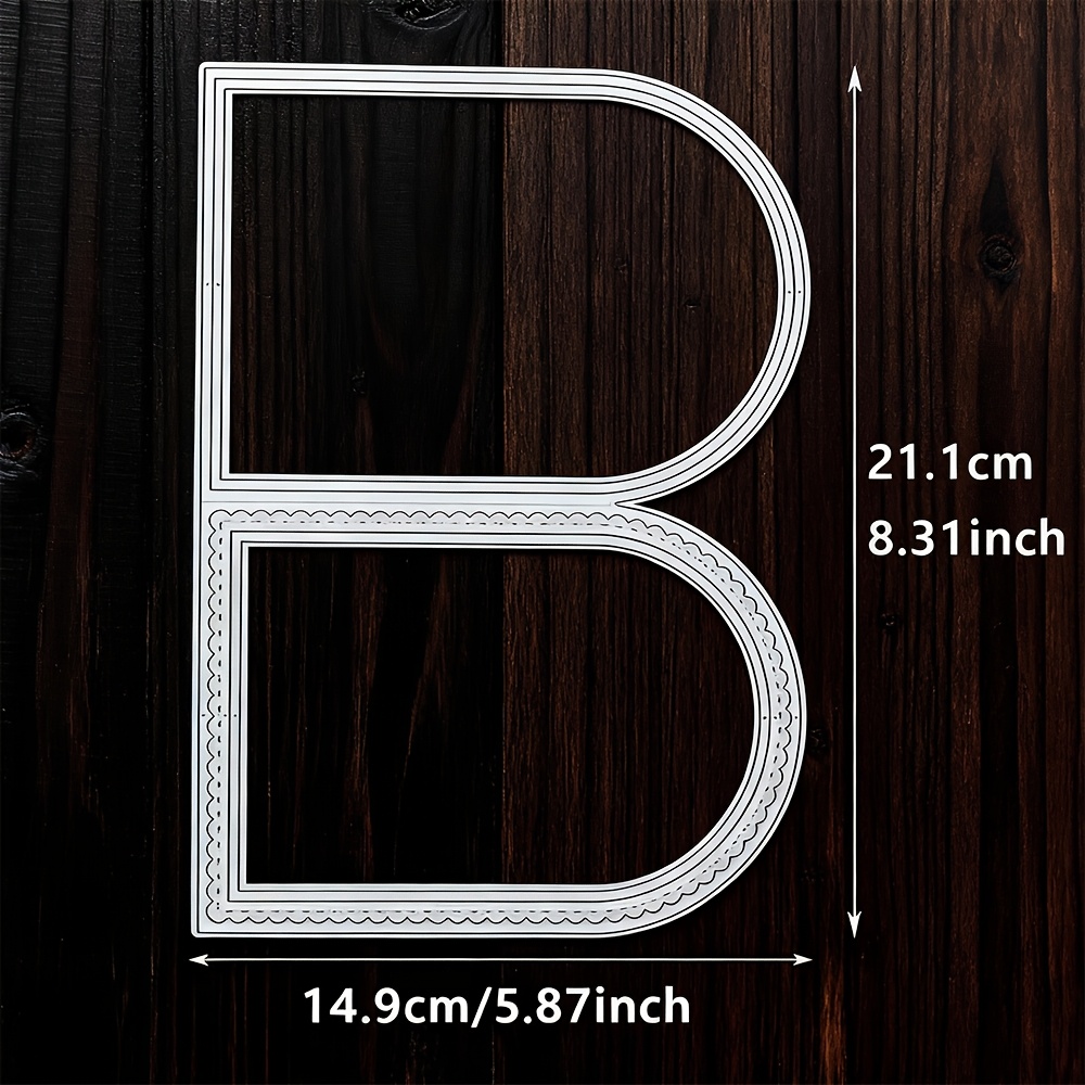 TEMU 1pc Creative Arch Metal Cutting Die, Diy Decoration Embossing Die Cut, Greeting Card Making Template, Suitable For Album Card Making, Handmade
