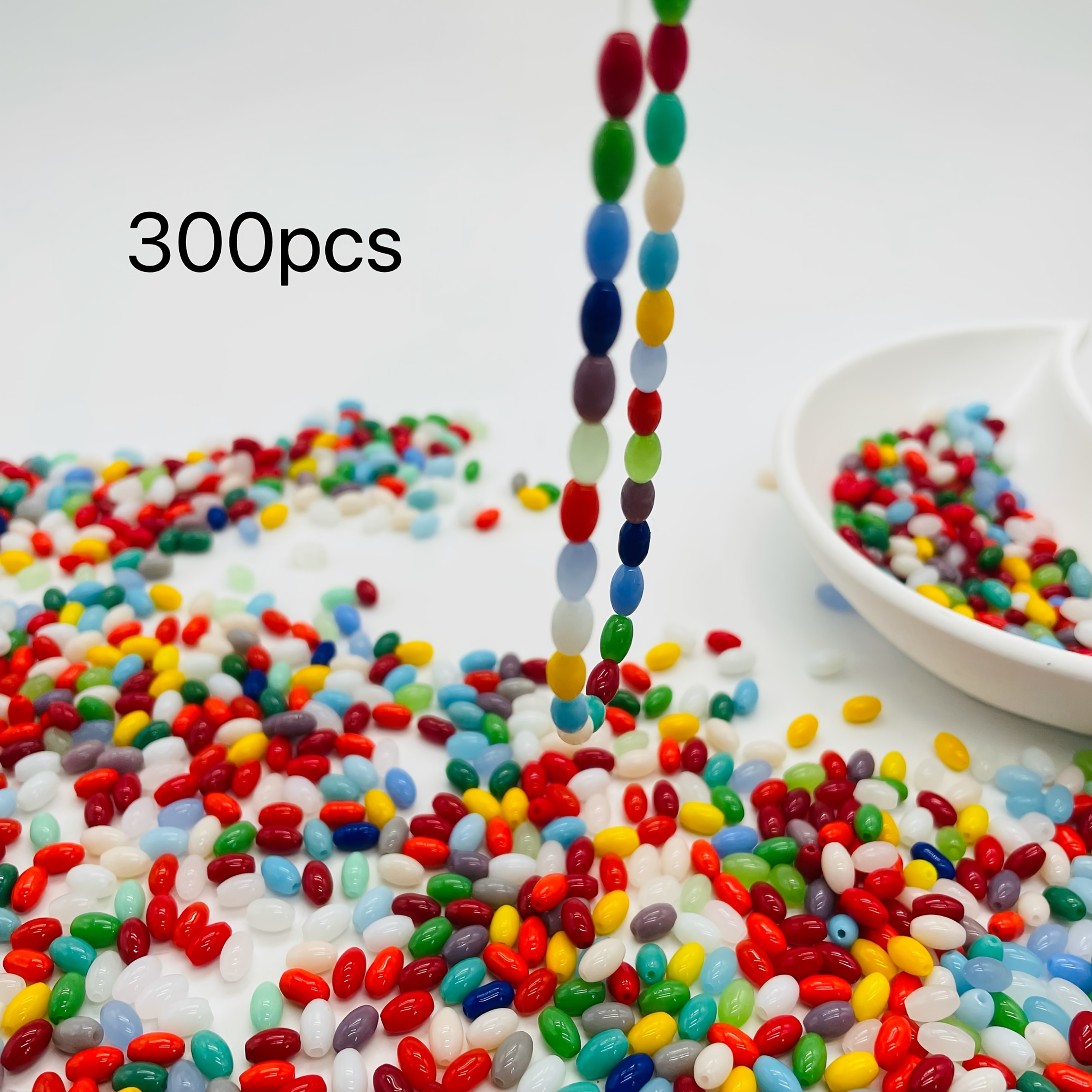 Premium Natural Color Glass Seed Beads for DIY Crafting