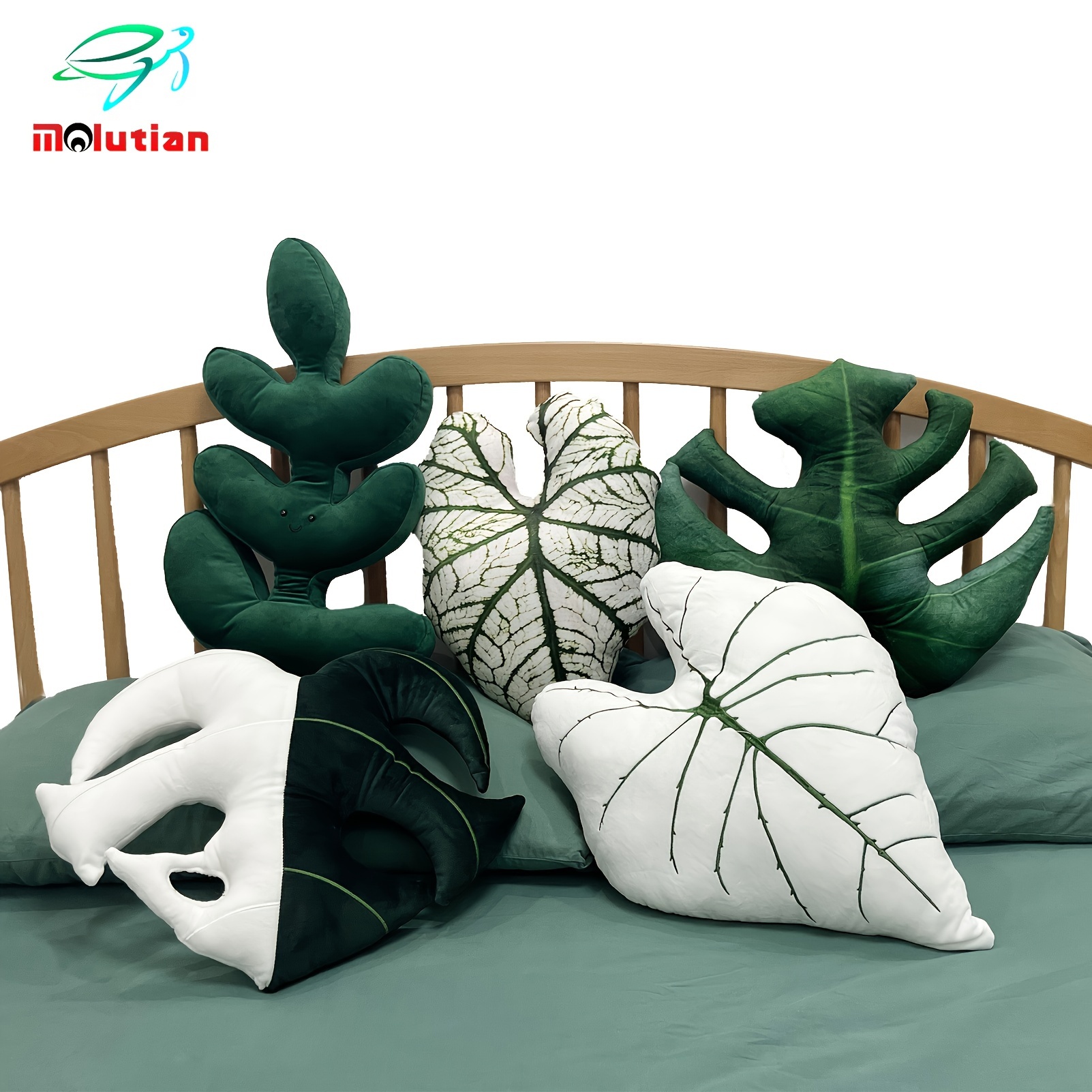 

6 Style Leaf Plush 3d Leaft Pillow 3d Turtle Bone Leaf Deep Forest Throw Pillow Monstera Pillow For Couch Sofa Living Room Home Decor Gift Halloween Decor, Thanksgiving, Christmas Gift