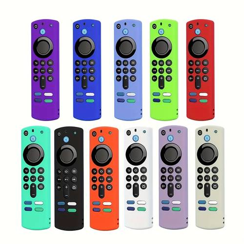 single pack suitable for the 2021 fire tv silicone protective case features a non slip texture design and in colors