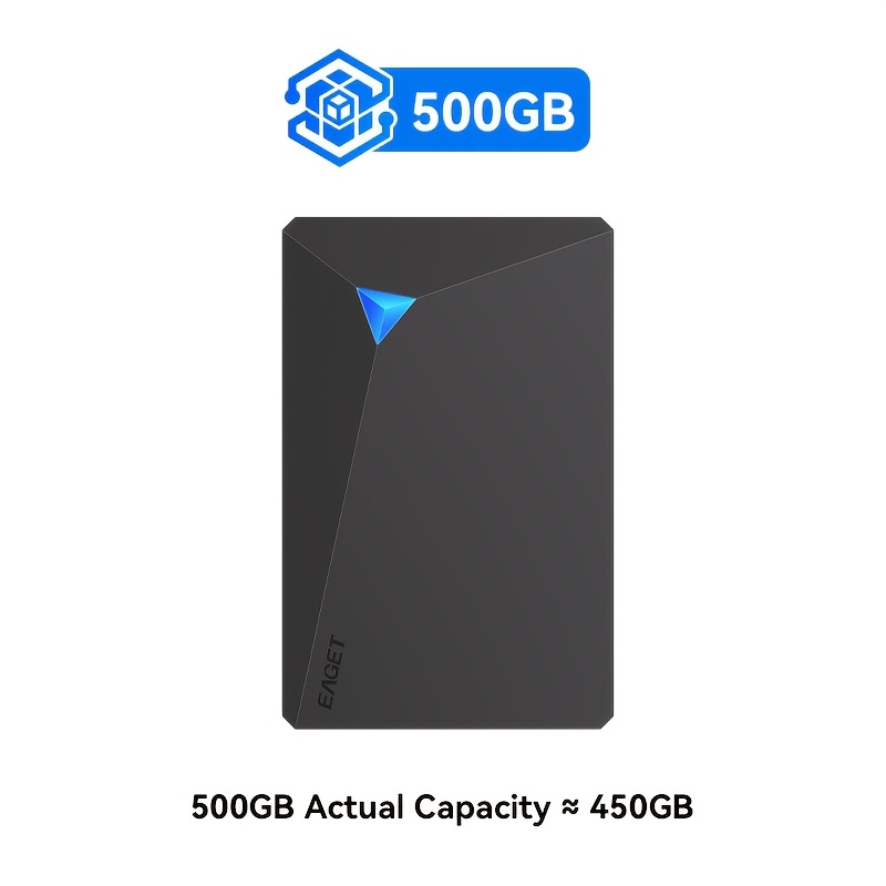 EAGET Mobile Hard Drive for PC, Mac, PS4, Xbox One - High Speed Transfer, Videos & Music Backup, Ntfs File System, USB Connectivity, Compatible with Laptop 7 EAGET Mobile Hard Drive for PC, Mac, PS4, Xbox One - High Speed Transfer, Videos & Music Backup, Ntfs File System, USB Connectivity, Compatible with Laptop - Image 7