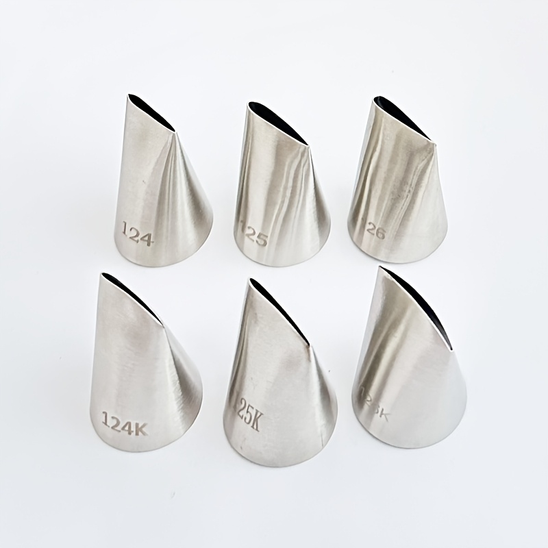 TEMU Gül Yapraklı Krema Sıkma Uçları, Pasta Süsleme Pasta Ucu Setleri, Fondan Pasta Araçları, Tatlı Süsleme,Pürüzsüz Krema Uçları,Profesyonel Sıkma