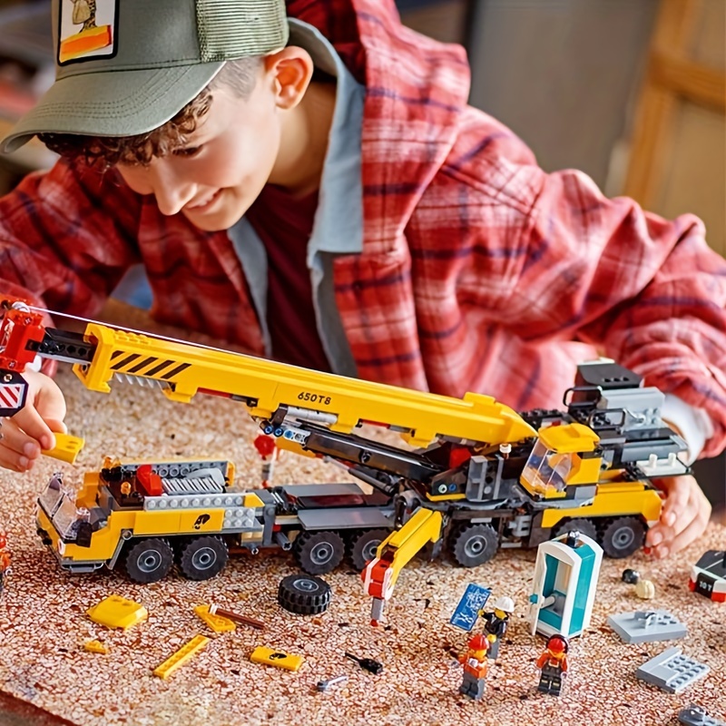 European Version of LEGO 60409 Yellow Mobile Construction Crane