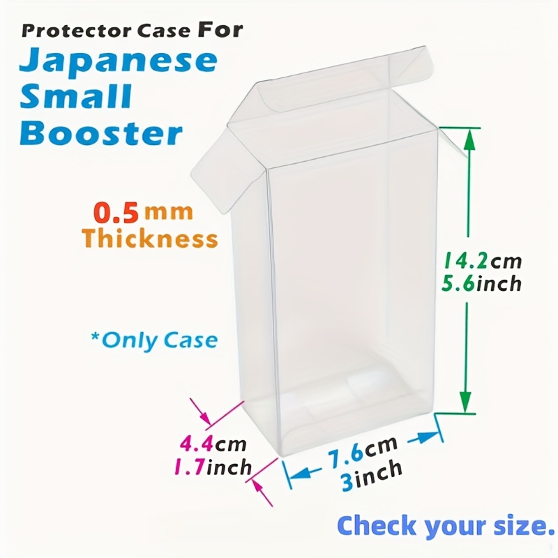 5 10pcs 0 5pet display case tcg 151 booster bundle - Temu