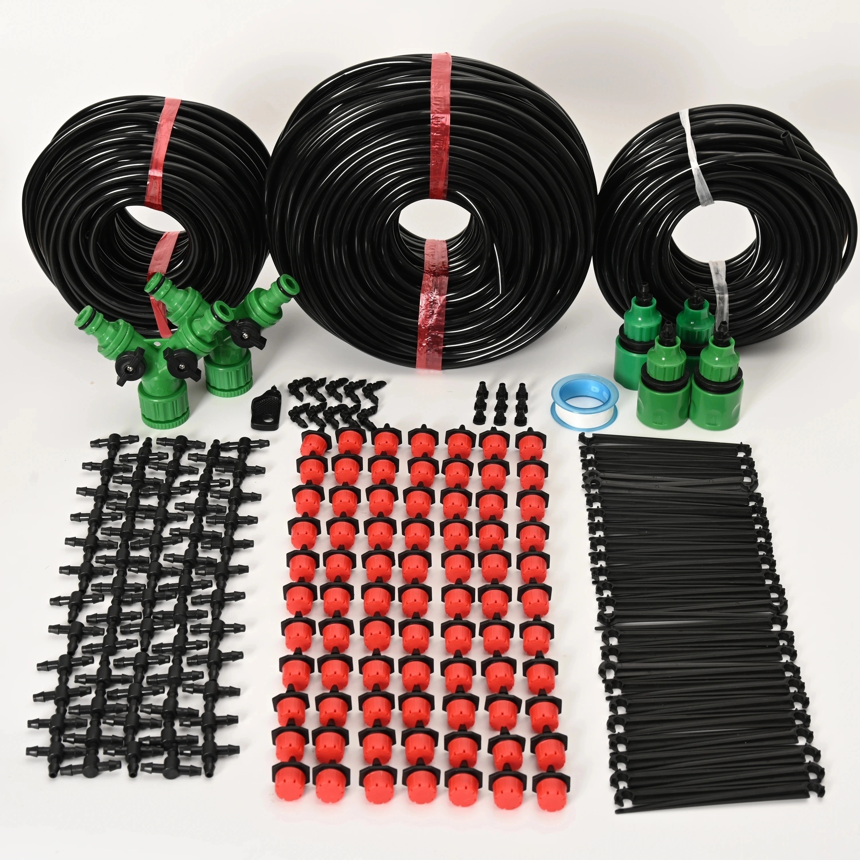 

1pack Drip Irrigation System Plant Watering Set Watering Kits Adjustable Drippers For Irrigation Micro Garden Watering System (5/10/15/20/25/30m)