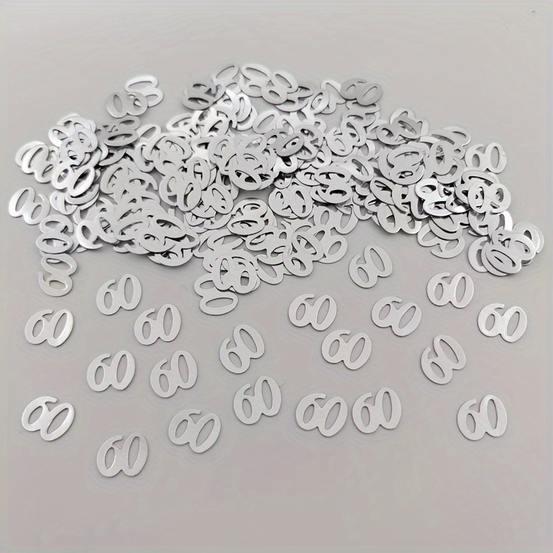 400pcs Of Paper Confetti For Birthday Party Decoration And Anniversary Celebration