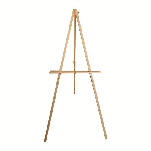 1pc sturdy sketch easel tripod base art drawing stand with natural wood construction for indoor outdoor painting portrait or landscape use ideal for artists students home classes painting supplies painting art supplies artist sketching tool elegant artwork display tripodstabilized base