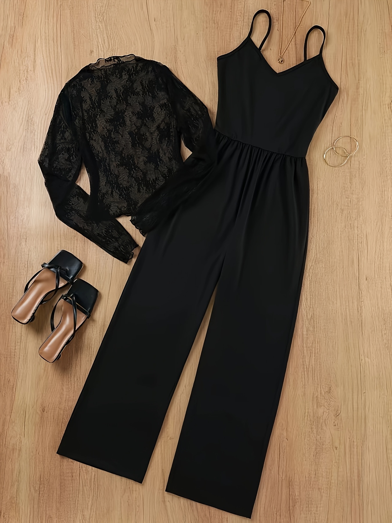 Cami Jumpsuit Mesh Lace Jumpsuit Forever 21 Forever 21 Lace &amp