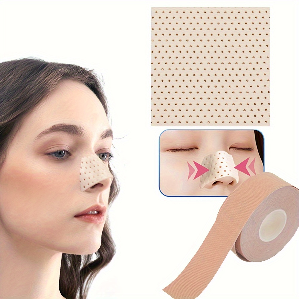 

2pcs Reusable Nose Lifter & Corrector Set With Facial Tape - Portable, - Tools For Daily Use