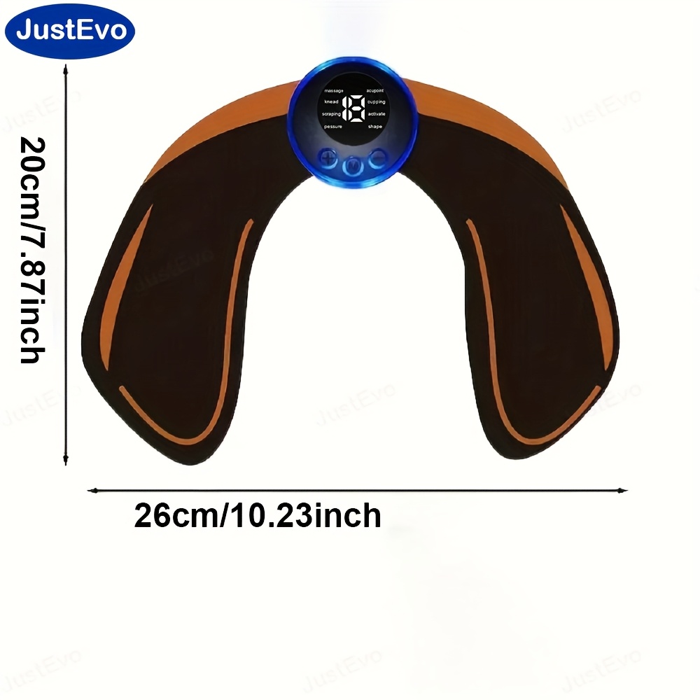 JustEvo EMS Hip Trainer - Portable, Rechargeable Lithium Battery, 36V or Below, USB Charging, 150mAh, Ideal for Strengthening and Sculpting Glutes, Glute Workout Equipment|Ergonomic Design|Rechargeable Battery