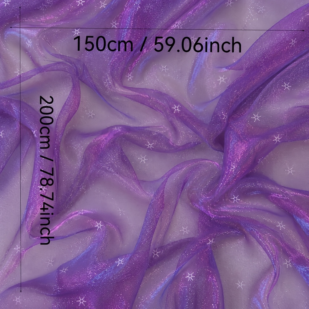 TEMU Ultra-wide, Ultra-beautiful, And Ultra-ethereal Iridescent -changing Sheer Table Runner, Wedding Party Table Runner, Light Luxury High-end Table