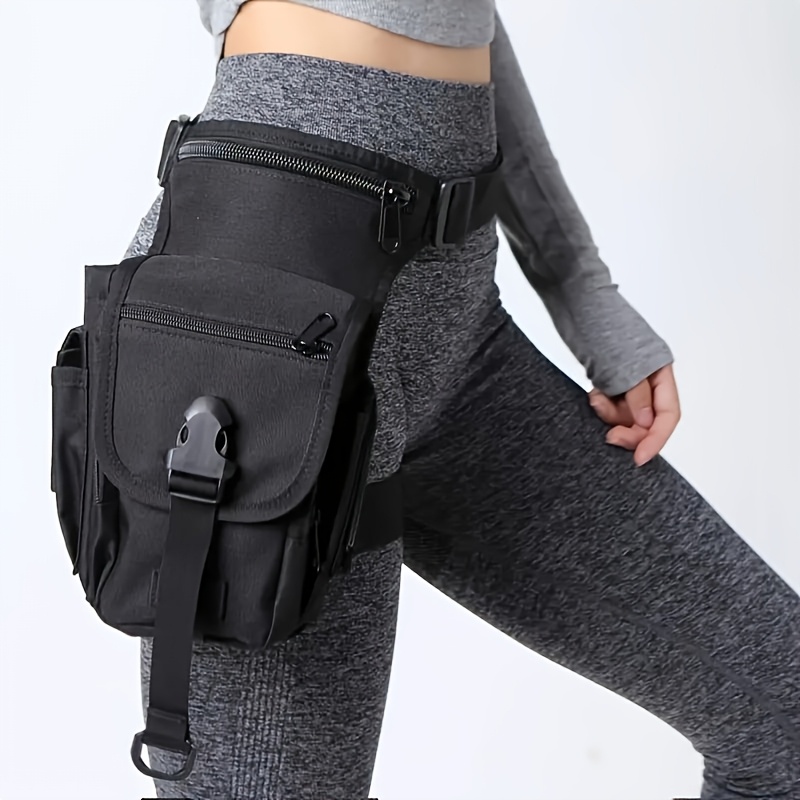 Trendy Sports Waist Leg Bag, For Cycling Outdoor Sports Fitness Sundries Hiking Fishing Running