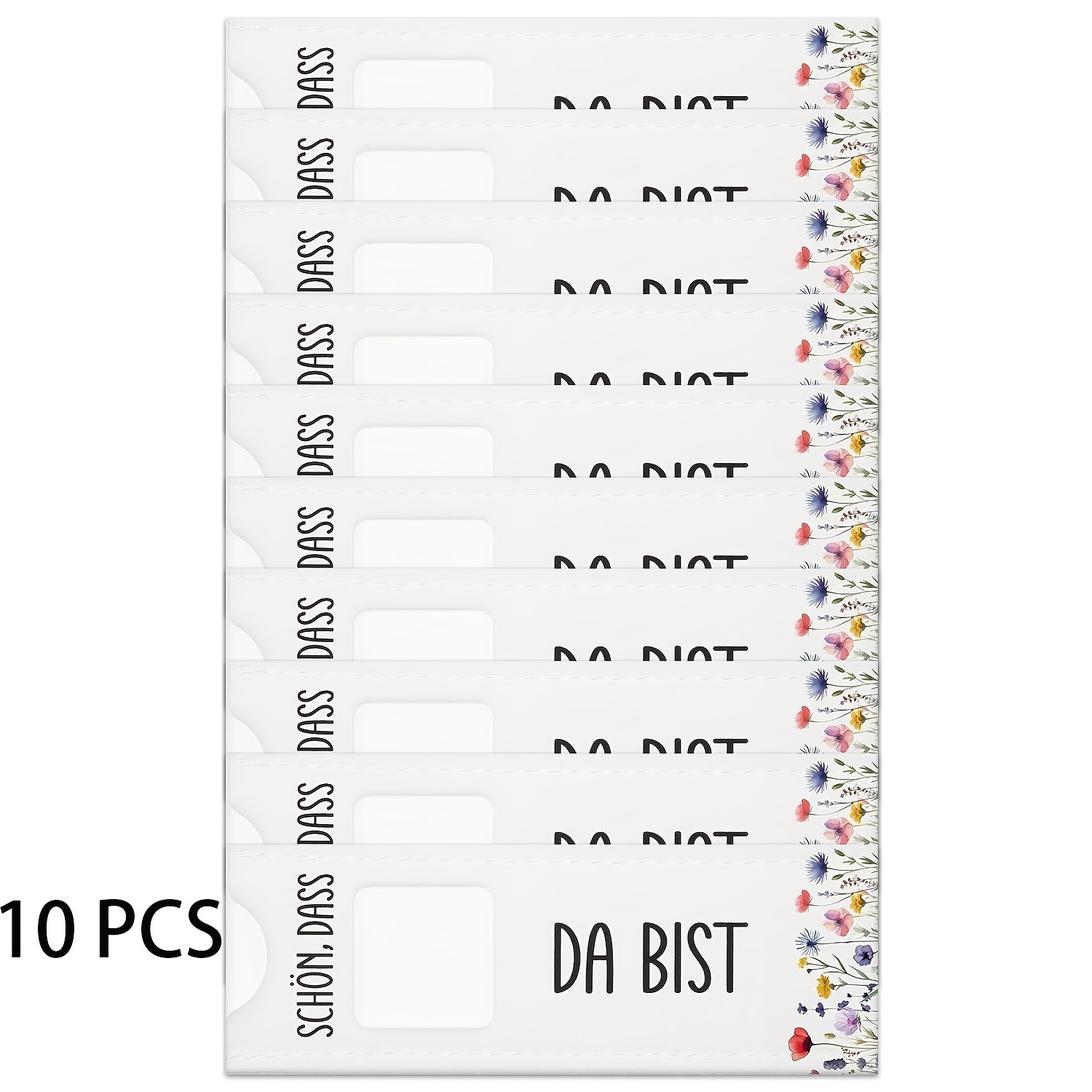 E-shop Geschenkverpackungsset aus Filz mit dem Motto "Es ist großartig, dass du da bist" - 5/10-teiliges Set, Geschenkset mit Schokoladenriegel im