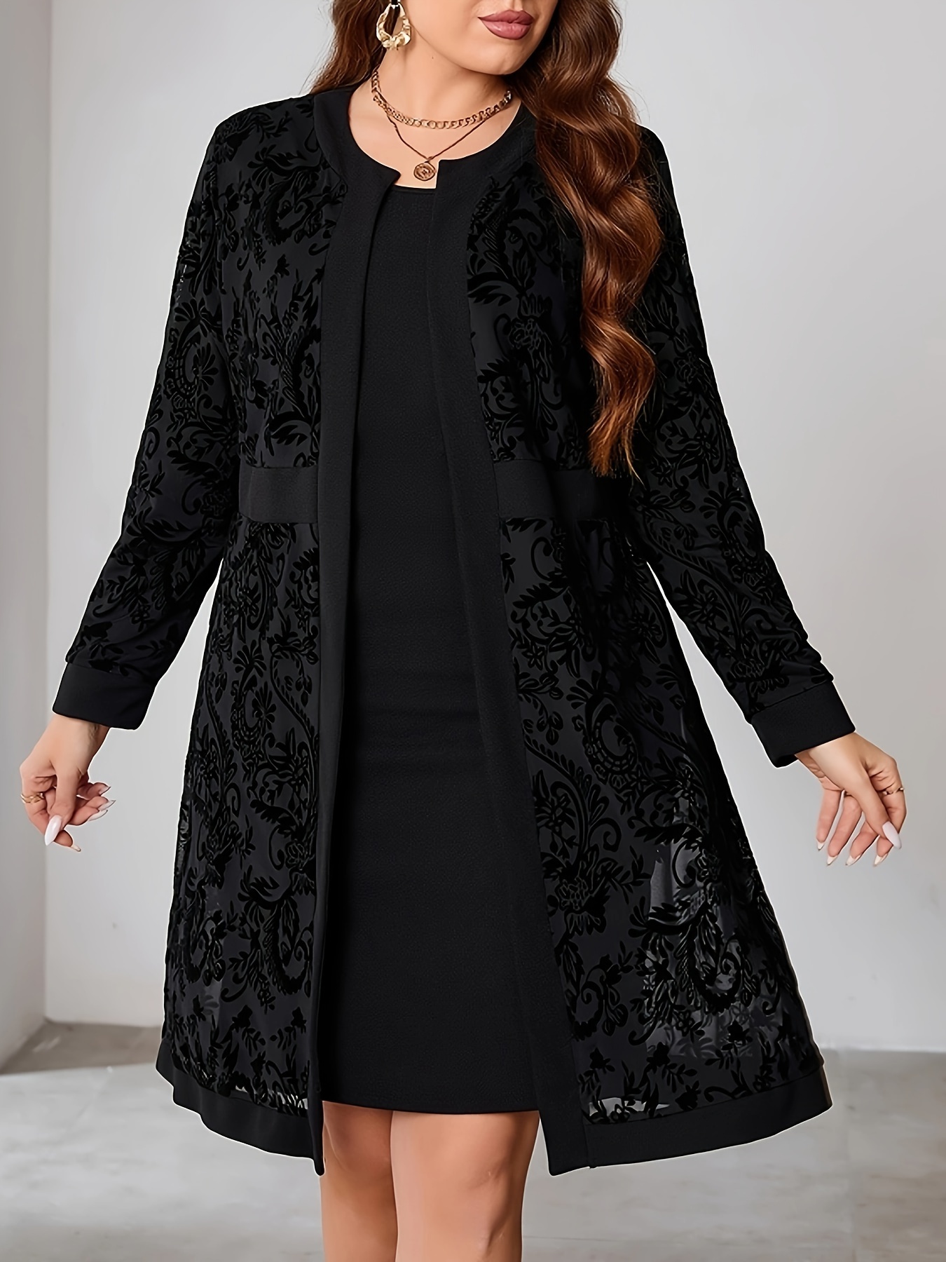 Dresses For Women Plus Size Winter - Temu