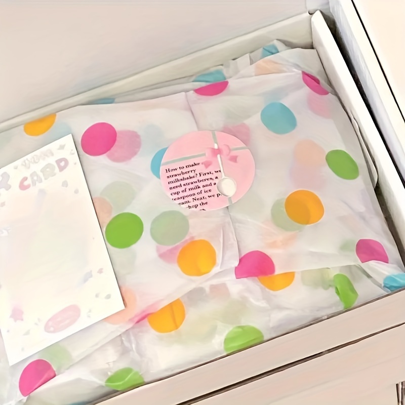 colorful polka dot pattern gift wrapping paper pear paper Temu