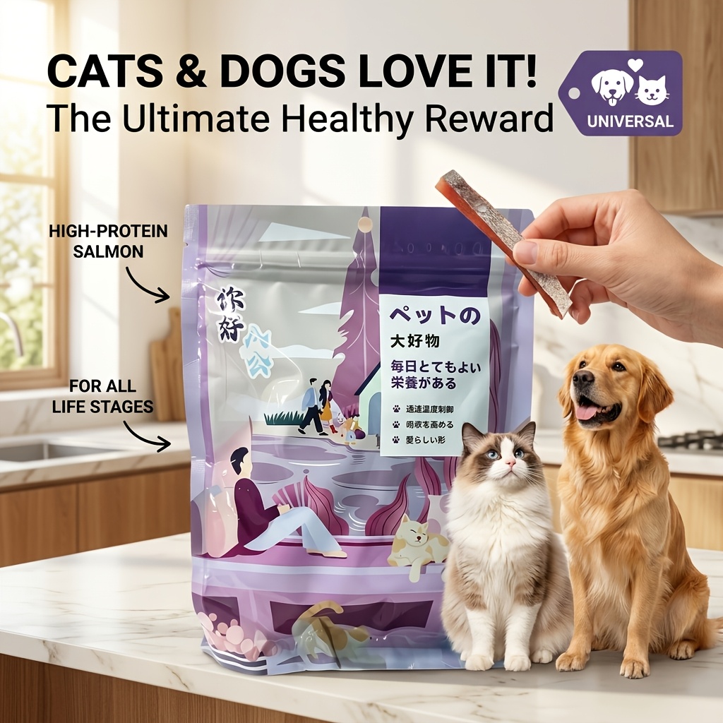 freeze dried salmon chewable   suitable for dogs and cats natural and   training rewards and grinding snacks Product details 1