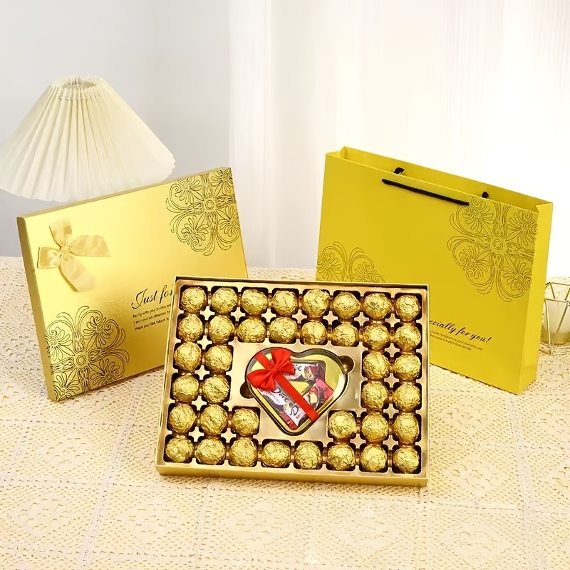 Image of Premium Chocolate Set, Chocolate Gift Box, Romantic Gift For Her/him, Valentine's Day Chocolate Gift, Birthday Chocolate, Anniversary Gift, Mother's Day Chocolate