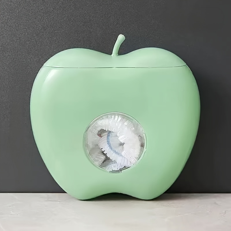 TEMU -shaped Wall-mounted Storage Box - Multi-functional Plastic Wrap And Bag Dust-proof Organizer - Durable Plastic Material, Space-saving Kitchen