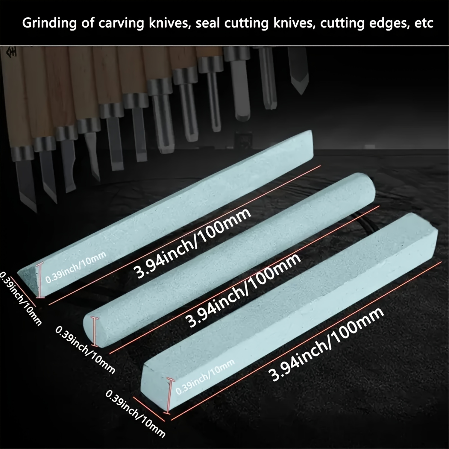 Stone Set 3pcs Professional 3pcs Sharpening Stone Set For Chisels Gouges