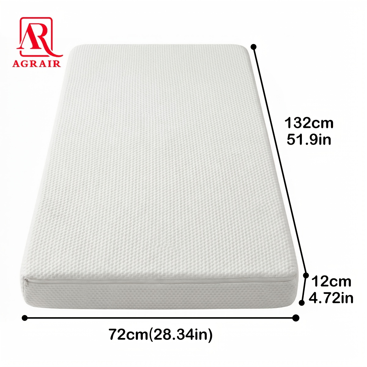 Premium Crib and Toddler Mattress, Comfortable and Breathable