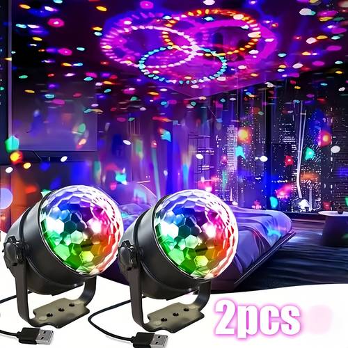 two projection lights usb plug in use without remote control usb lights smart lights rgb lights nightlight led lights office desk lamps atmosphere decorative lights christmas gifts