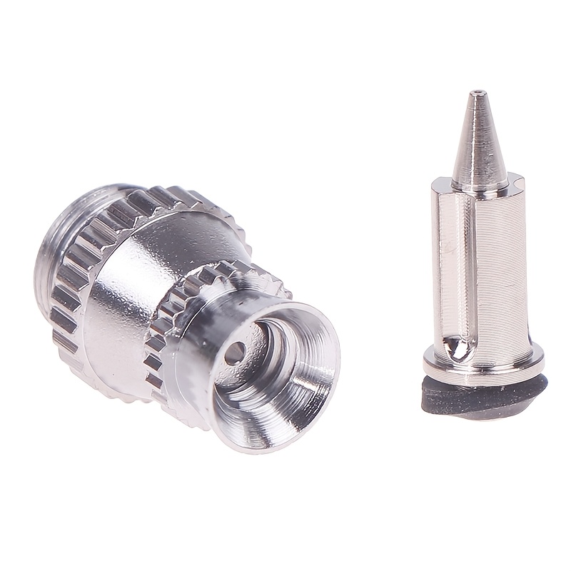 TEMU Metal Airbrush Nozzle Replacement Kit, Including 0.m Nozzle Tip And , Universal Unpowered Airbrush Repair Accessory