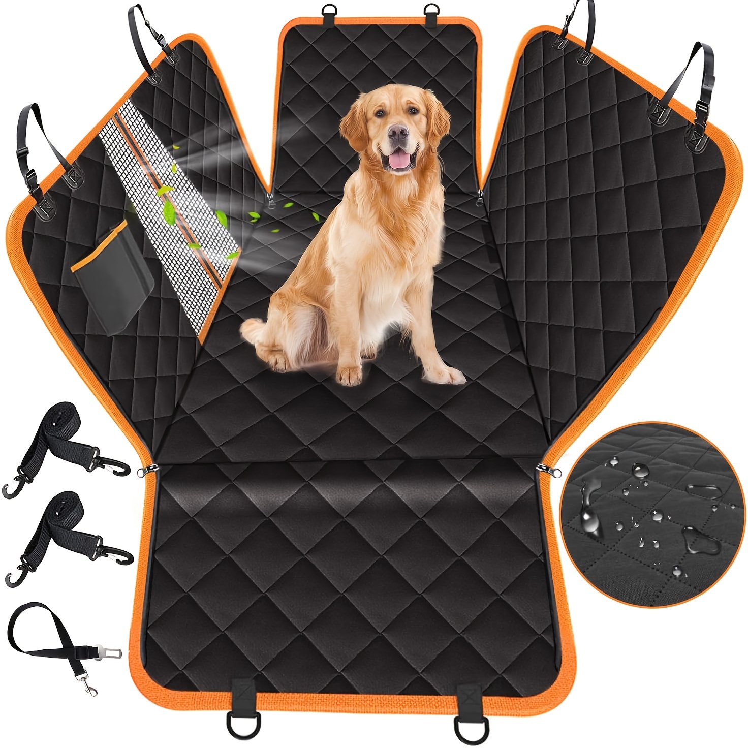 

Dog Car , 53.9x57.9 , -density & , Scratchproof & , Pet Backseat