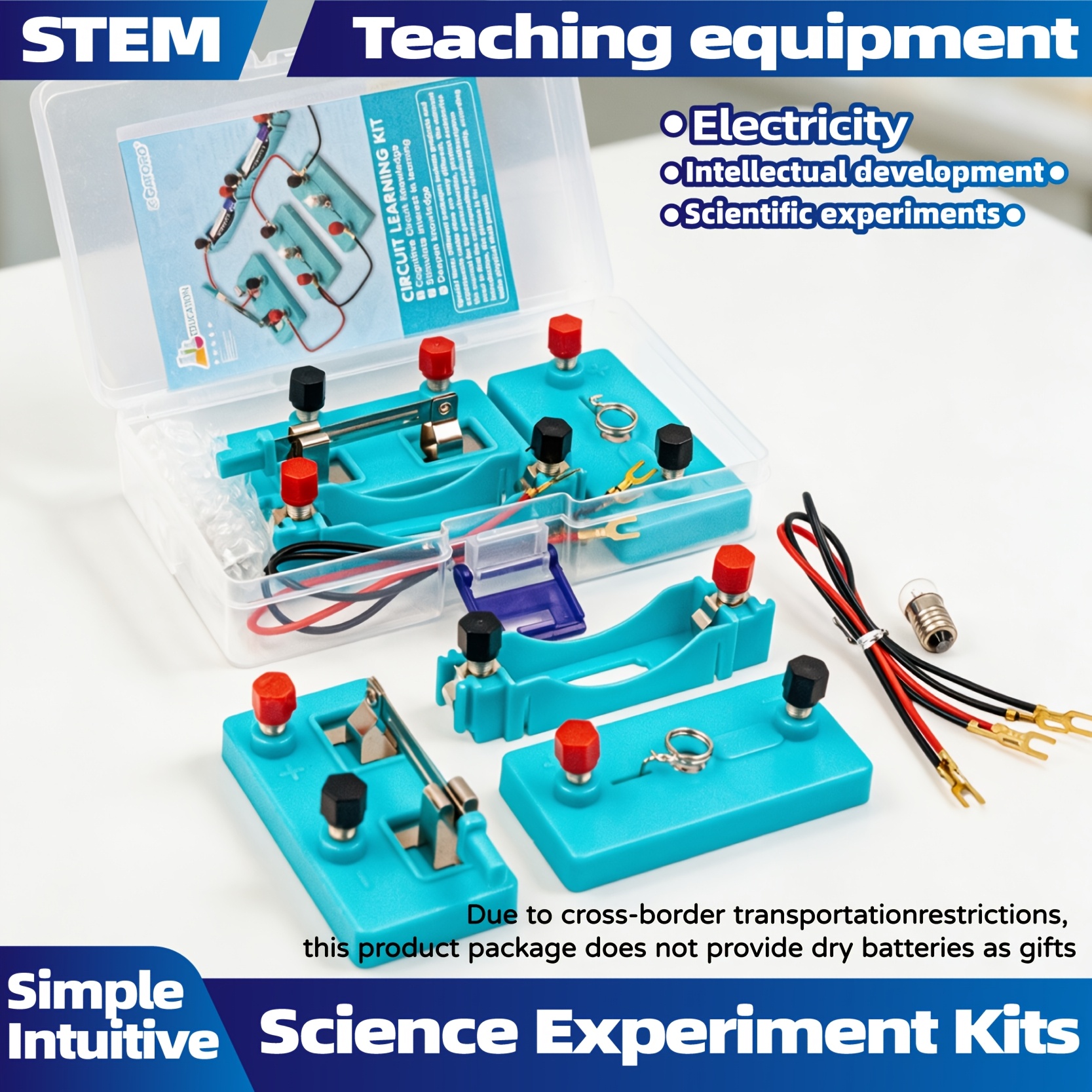TEMU Kit di esperimenti su di base, kit di esperimenti STEM per l'educazione alla fisica, e magnetismo, kit di esperimenti didattici di fisica, per