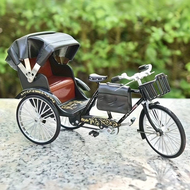 1:10 scale vintage tricycle model kit diy retro bicycle Temu Georgia