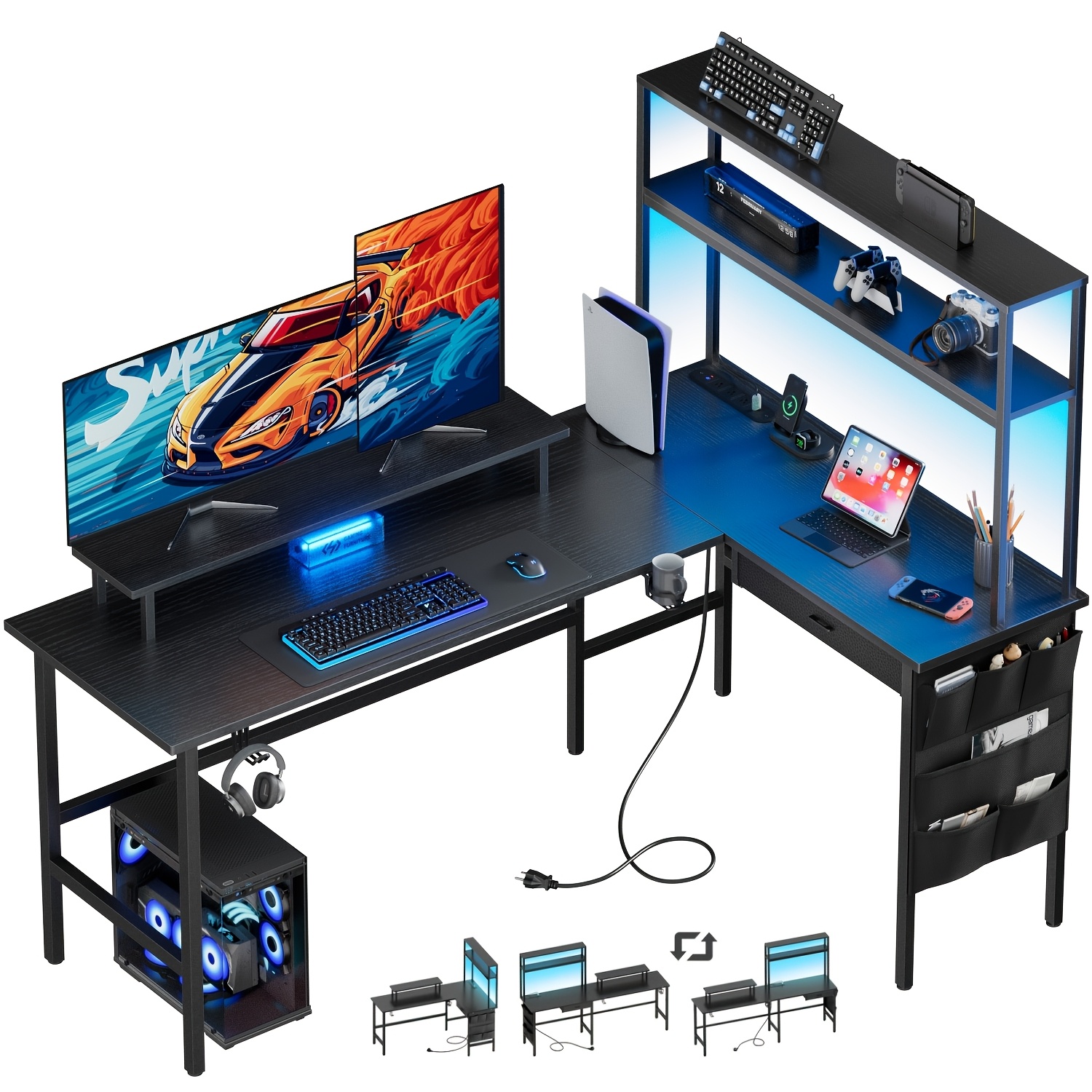 computer desk sold on Temu Canada